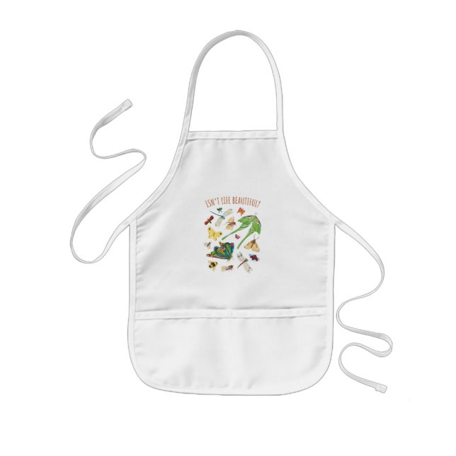 Eric Carle | Isn’t Life Beautiful Kids Apron (Front)