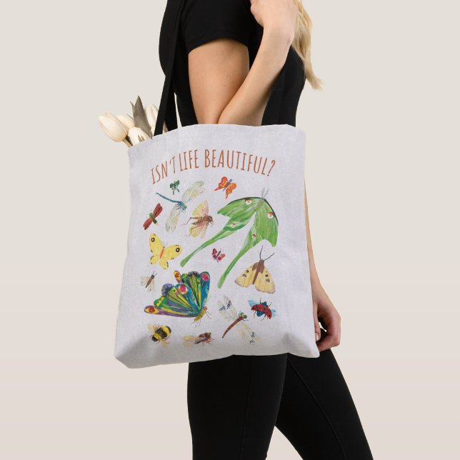 Eric Carle | Isn’t Life Beautiful Tote Bag (Close Up)