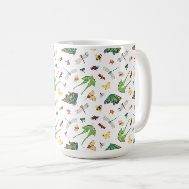 Eric Carle | Isn't Life Beautiful? Pattern Coffee Mug (Front Right)