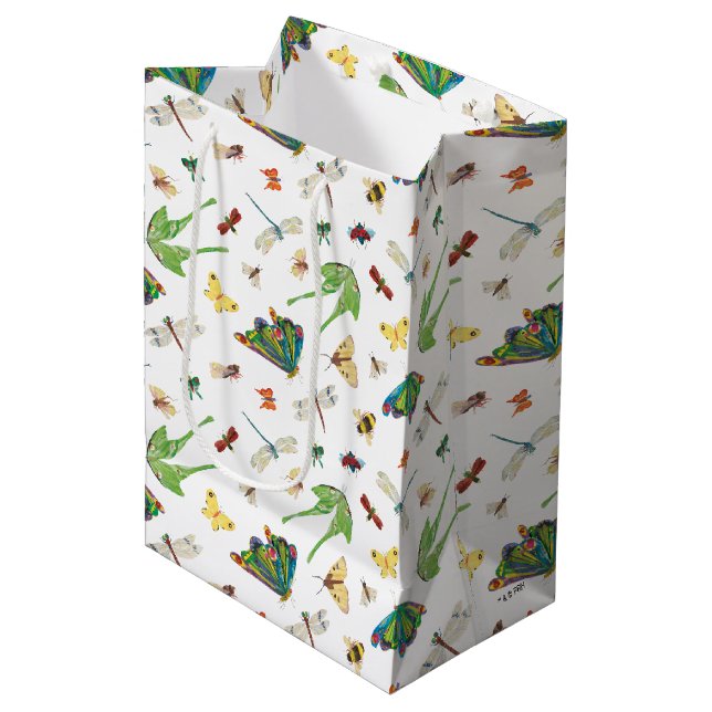 Eric Carle | Isn't Life Beautiful? Pattern Medium Gift Bag (Front Angled)
