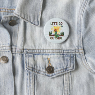 Eric Carle Let’s Go Outside 6 Cm Round Badge