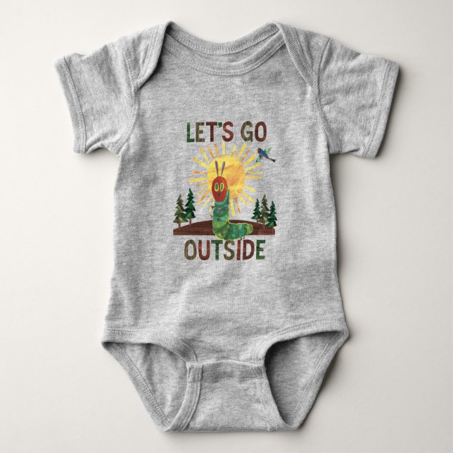 Eric Carle | Let’s Go Outside Baby Bodysuit (Front)