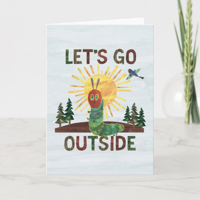 Eric Carle | Let’s Go Outside Card (Front)
