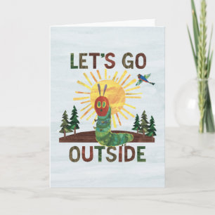 Eric Carle   Let’s Go Outside Card