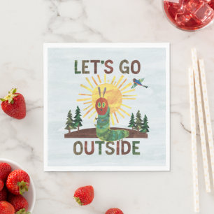 Eric Carle Let’s Go Outside Napkin
