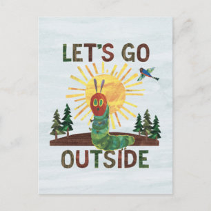 Eric Carle   Let’s Go Outside Postcard