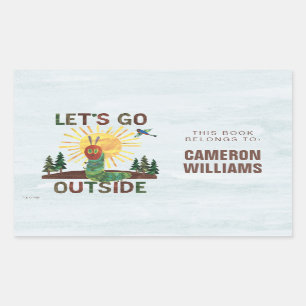 Eric Carle Let’s Go Outside Rectangular Sticker
