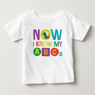 Eric Carle Now I Know My ABCs Baby T-Shirt