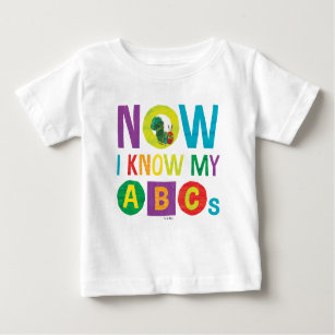 Eric Carle   Now I Know My ABCs Baby T-Shirt