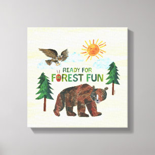Eric Carle   Ready for Forest Fun Canvas Print