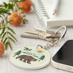 Eric Carle Ready for Forest Fun Key Ring