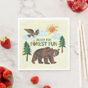 Eric Carle Ready for Forest Fun Napkin