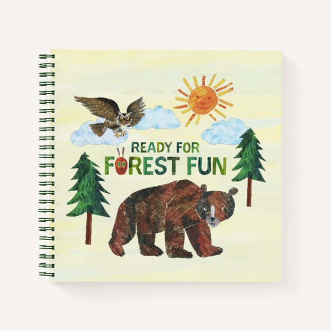 Eric Carle | Ready for Forest Fun Notebook (Front)