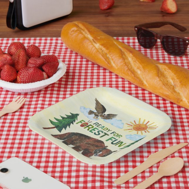 Eric Carle | Ready for Forest Fun Paper Plate (Picnic)