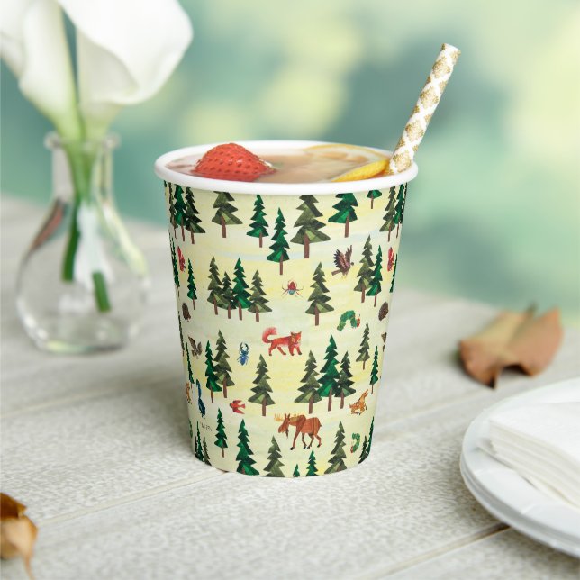 Eric Carle | Ready for Forest Fun Pattern Paper Cups (Insitu)