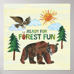 Eric Carle   Ready for Forest Fun Poster