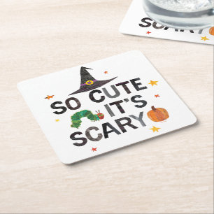 Eric Carle So Cute It's Scary Square Paper Coaster