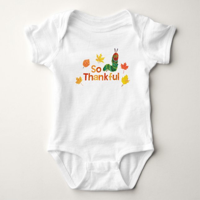 Eric Carle | So Thankful Caterpillar Baby Bodysuit (Front)