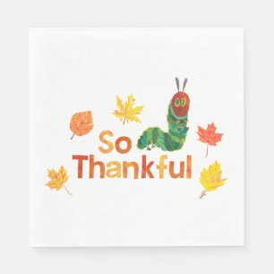 Eric Carle   So Thankful Caterpillar Napkin