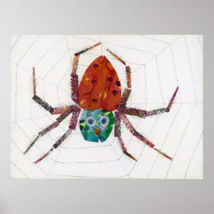 Eric Carle - the very busy spider Poster