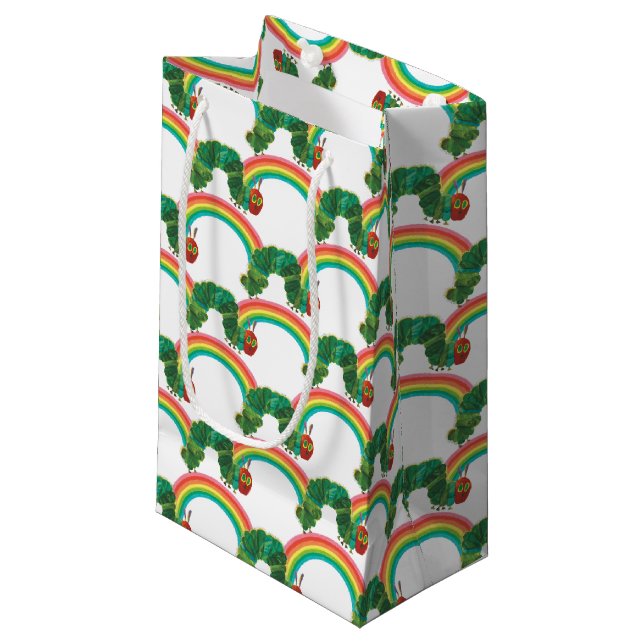 Eric Carle | The Very Hungry Caterpillar Pattern Small Gift Bag (Front Angled)