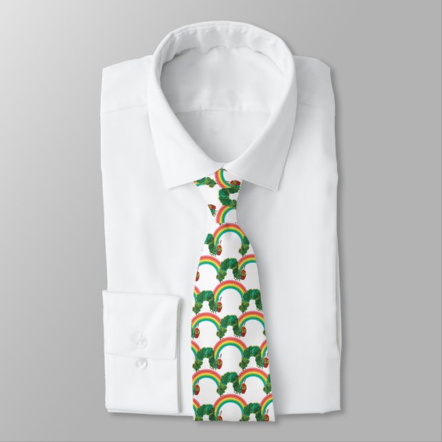Eric Carle | The Very Hungry Caterpillar Pattern Tie (Tied)