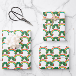 Eric Carle | The Very Hungry Caterpillar Pattern Wrapping Paper Sheet