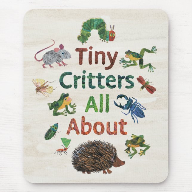 Eric Carle | Tiny Critters All About Mouse Mat (Front)