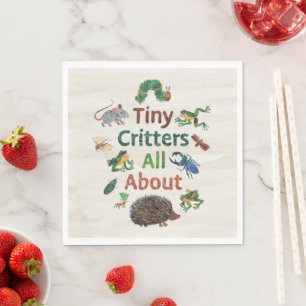 Eric Carle Tiny Critters All About Napkin