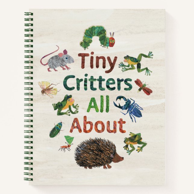 Eric Carle | Tiny Critters All About Notebook (Front)