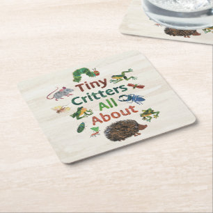 Eric Carle   Tiny Critters All About Square Paper Coaster
