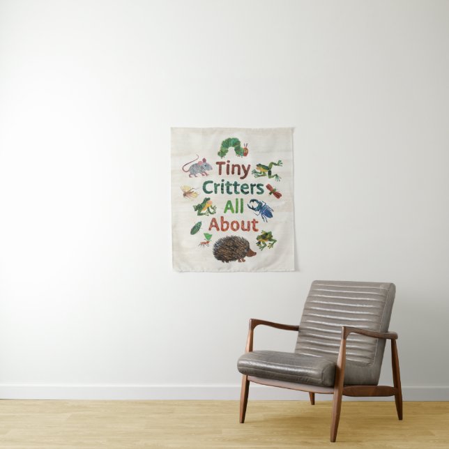 Eric Carle | Tiny Critters All About Tapestry (In Situ)