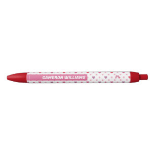 Eric Carle   Valentine Heart Polka Dot Pattern Black Ink Pen