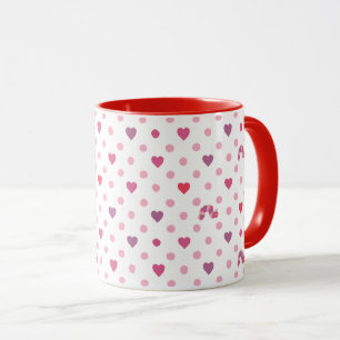 Eric Carle   Valentine Heart Polka Dot Pattern Mug
