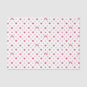 Eric Carle Valentine Heart Polka Dot Pattern Tissue Paper