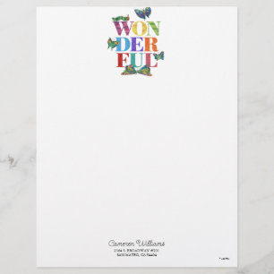 Eric Carle Wonderful Custom Letterhead