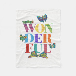 Eric Carle Wonderful Fleece Blanket