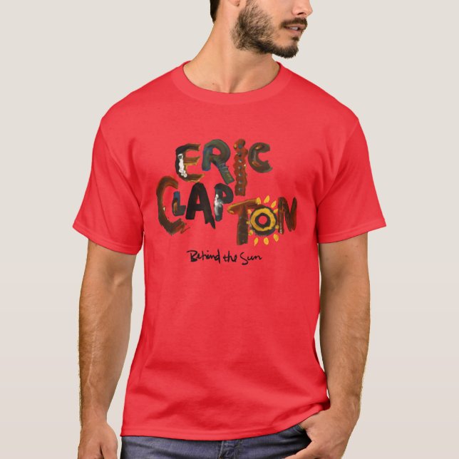 Eric Clapton Guitarist girl T-Shirt (Front)
