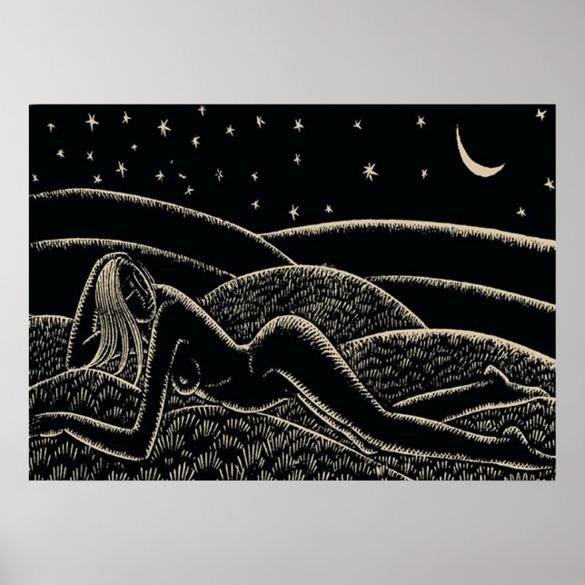 ERIC GILL POSTER (Front)