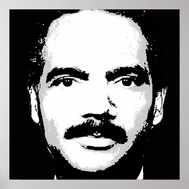 ERIC HOLDER STAMP INK ART POSTER (Front)