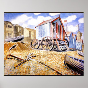 Eric Ravilious - Adelburgh Poster