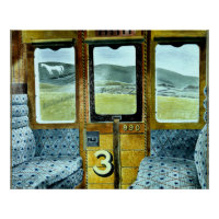 Eric Ravilious art, Train Landscape,