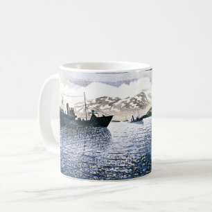 Eric Ravilious - Norway, magic realism, Coffee Mug