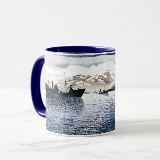 Eric Ravilious - Norway, magic realism, Mug