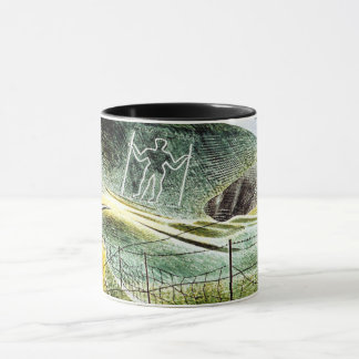 Eric Ravilious - The Wilmington Giant, fine art Mug
