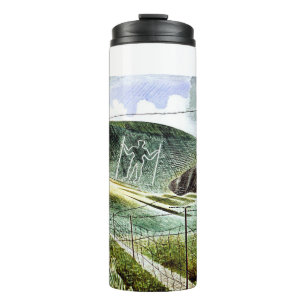 Eric Ravilious - The Wilmington Giant,  Thermal Tumbler