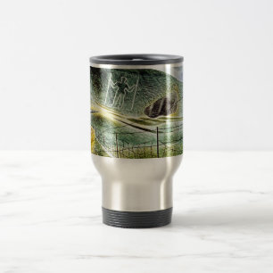Eric Ravilious - The Wilmington Giant,  Travel Mug