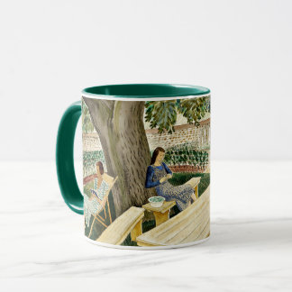 Eric Ravilious - Two Women in a Garden, Mug