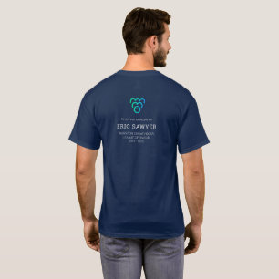 Eric Sawyer Memorial Navy Short-sleeved T-Shirt