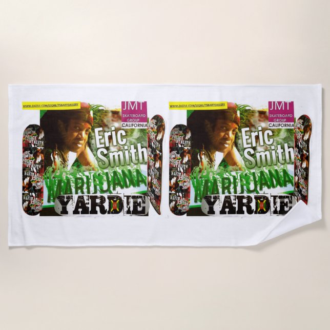 ERIC SMITH. Beach Towel (Front)